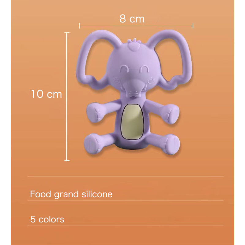 Baby Teether Manufacturer - BPA Free Animal Elephant Shape