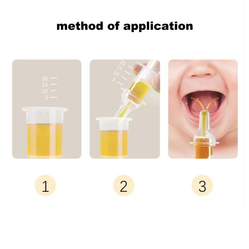Baby Medicine Feeder Factory - 10ml Safe Anti-choking Silicone