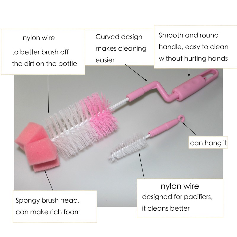Bottle Cleaning Brush Factory - Long Handle Kettle Spout Cleaner
