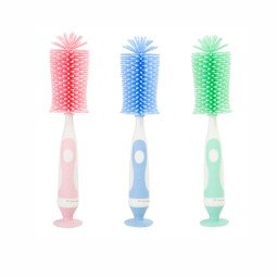 Baby Bottle Brush Manufacturer - Eco-friendly Silicone Long Handle