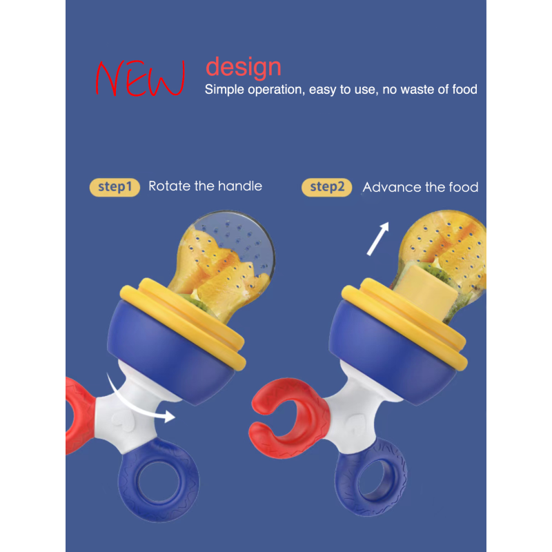 Baby Pacifier Factory - 2022 New Silicone Infant Fruit Feeder