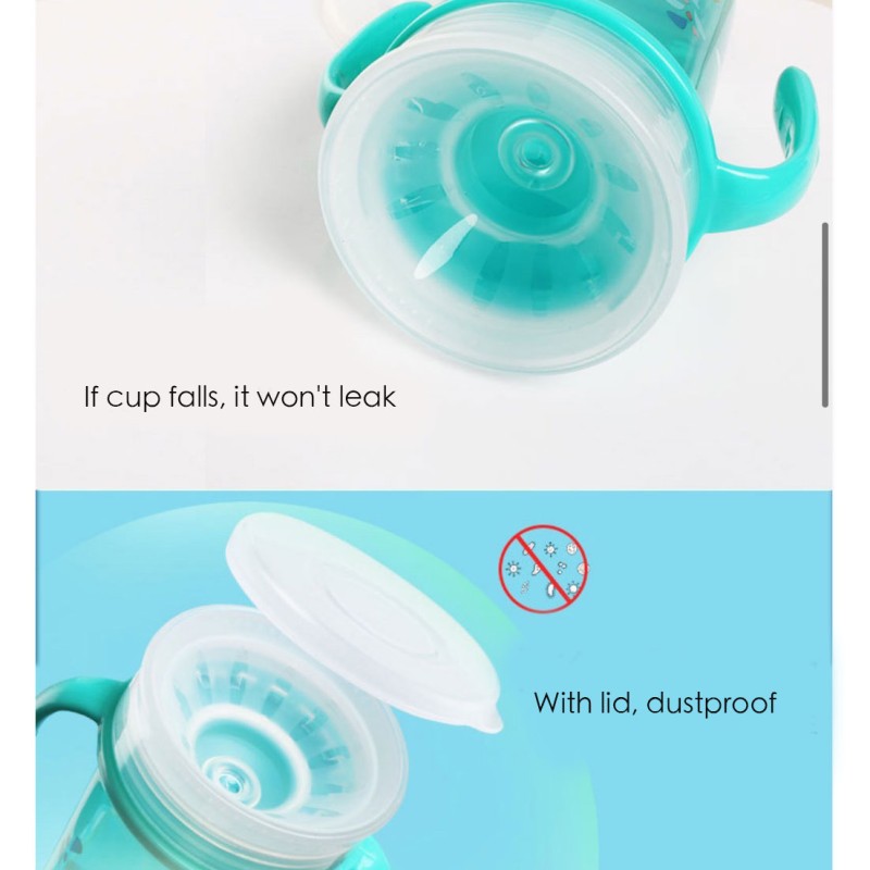 Baby Drinking Cup Factory - 300ML 360 Degree Liquid Silicone
