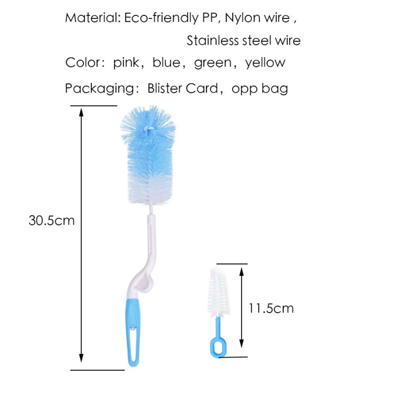 Bottle Cleaning Brush Manufacturer - Nylon Straw Household Cleaner