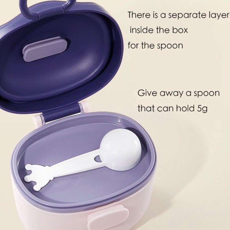 Baby Milk Dispenser Factory - Safety PP Crown Shape Functional