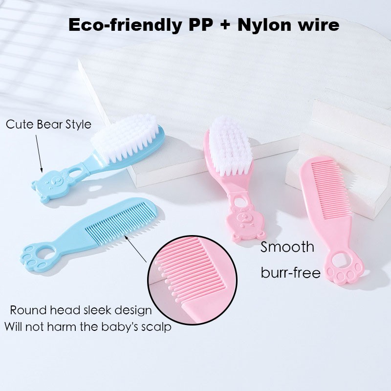 Baby Nail Care Set Manufacturer - 6 in 1 Newborn Hair Brush