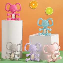 Baby Teether Manufacturer - BPA Free Animal Elephant Shape