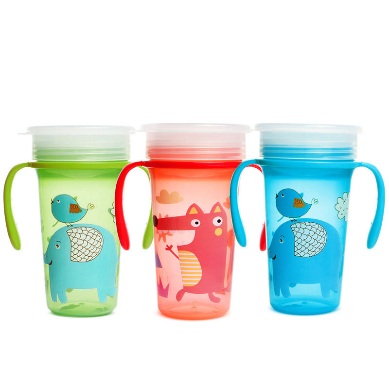 Baby Drinking Cup Factory - 300ML 360 Degree Liquid Silicone