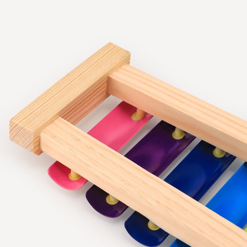 Xylophone Manufacturer - 8 Scales Wood Octave Percussion Instrument