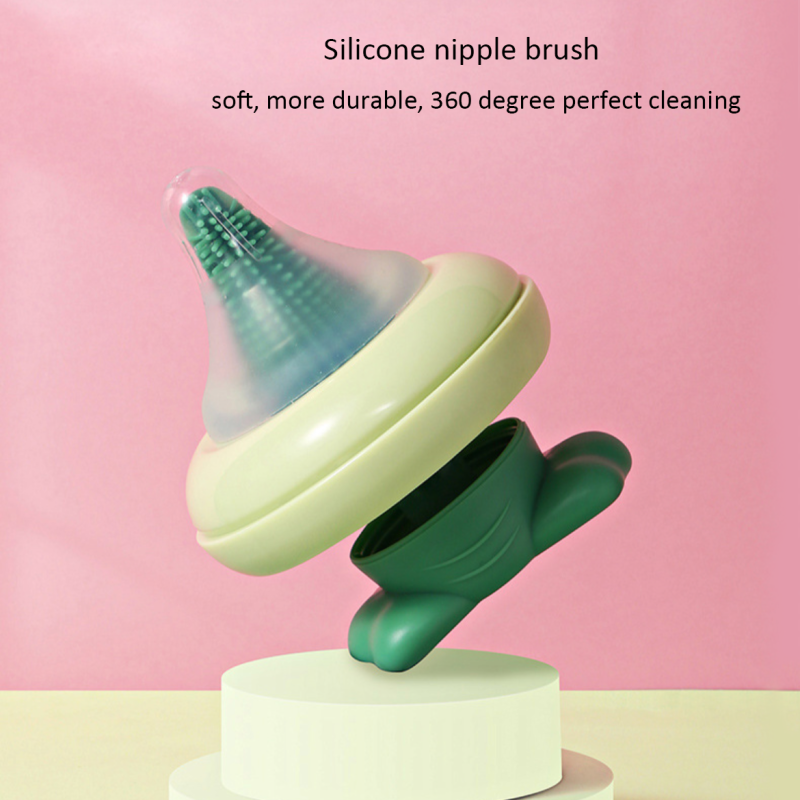 Baby Cleaning Brush Factory - Hot Sell BPA Free Soft Bristle