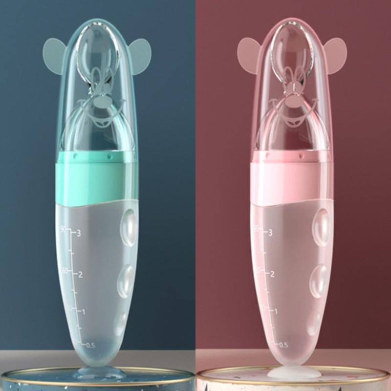 Baby Feeding Bottle Manufacturer - NEW 90ml Safety Silicone Spoon