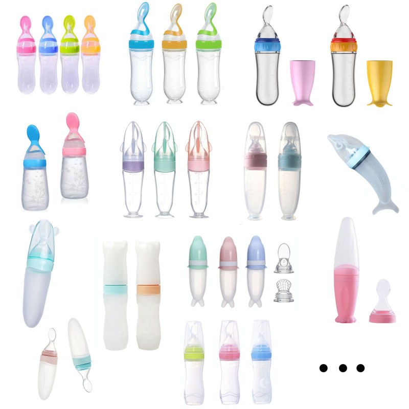 Baby Feeding Bottle Manufacturer - NEW 90ml Safety Silicone Spoon