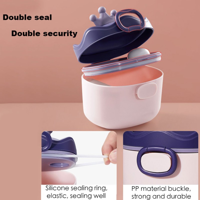 Baby Milk Dispenser Factory - Safety PP Crown Shape Functional