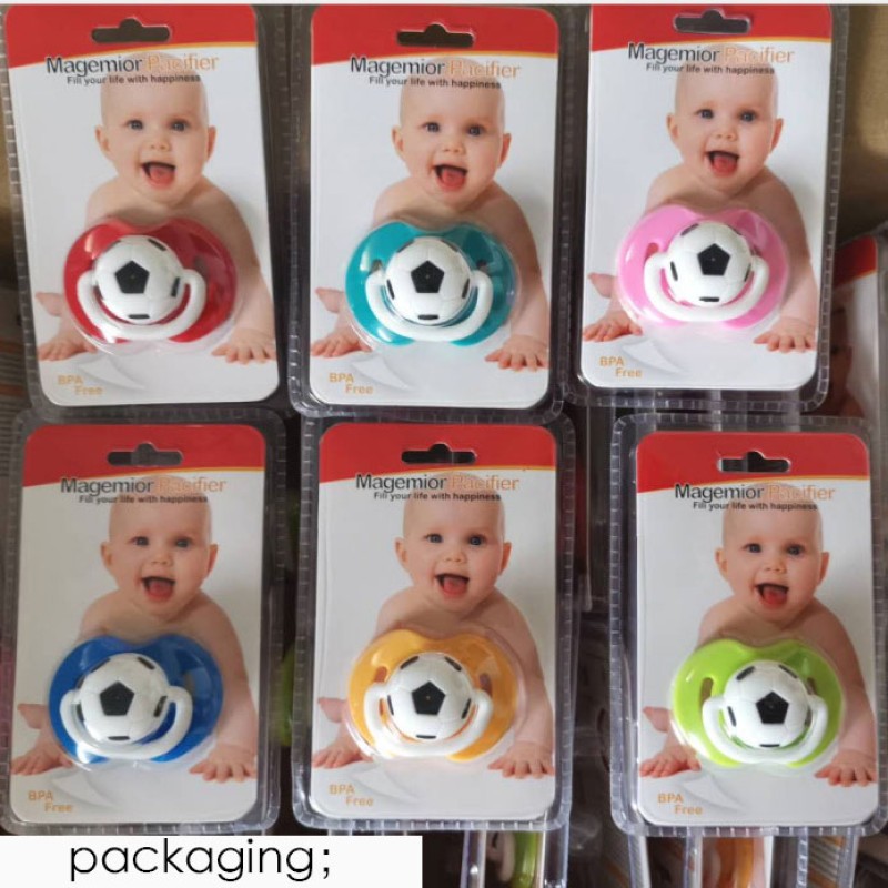 Baby Pacifier Factory - Wholesale BPA Free Cartoon Football
