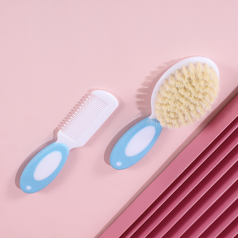 Baby Brush Set Manufacturer - Newborn Safe ABS Plastic Comb