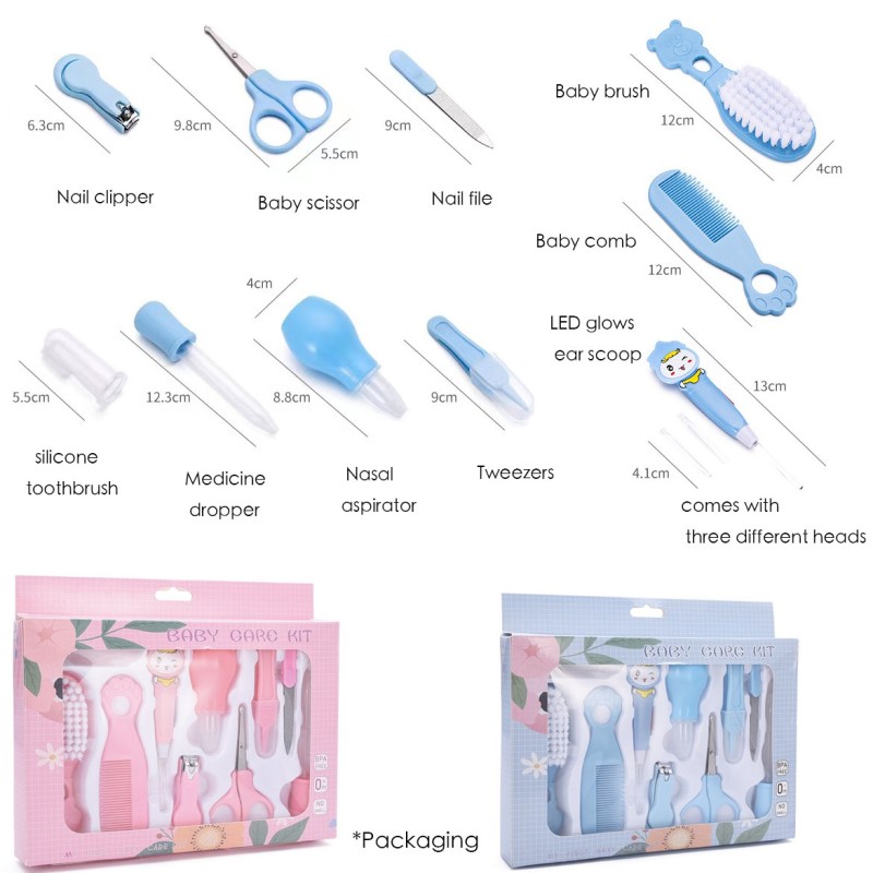 Baby Care Tools Factory - 10pcs Nail Clippers File Comb