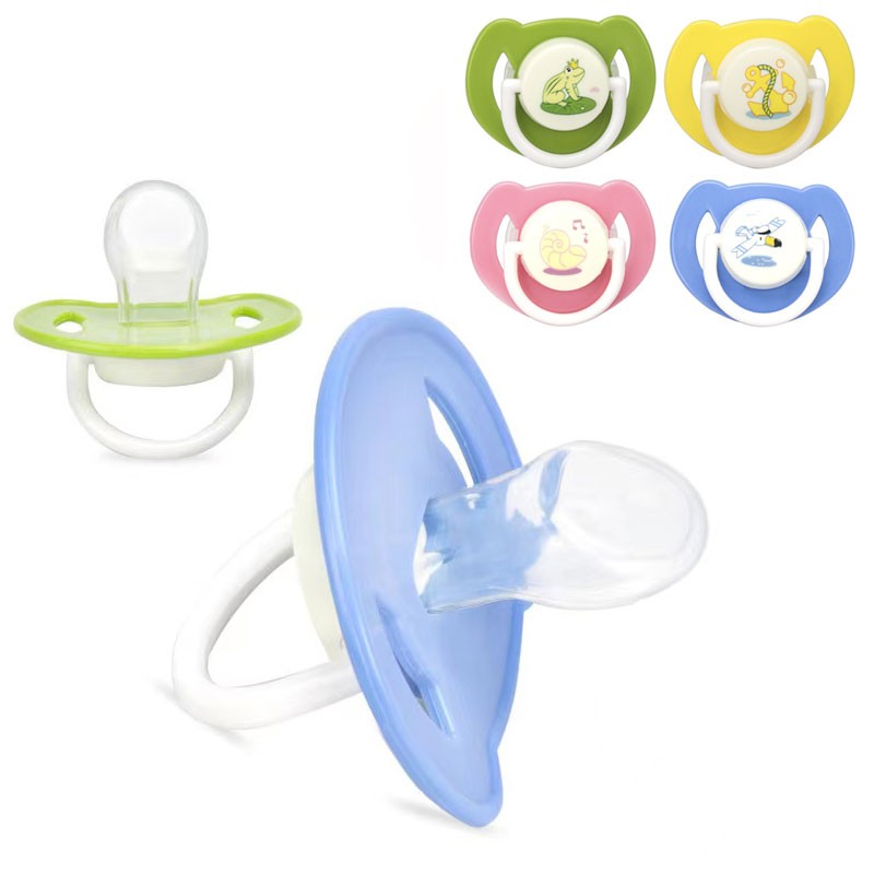 Baby Pacifier Factory - Wholesale Safety Print Soft Nipple