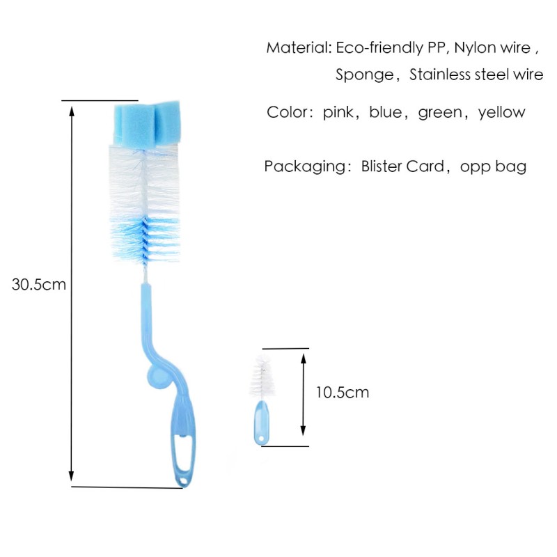 Baby Bottle Brush Manufacturer - Household Plastic Small Cleaning