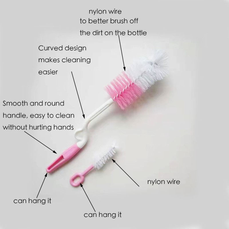 Bottle Cleaning Brush Manufacturer - Nylon Straw Household Cleaner
