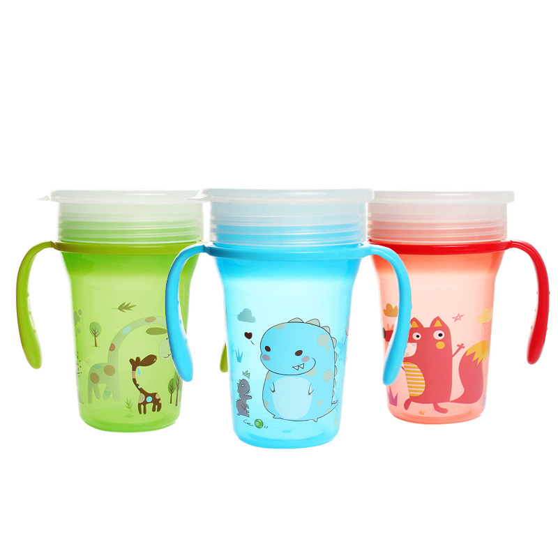 Baby Water Bottle Factory - 210ML 360 Degree Silicone Training