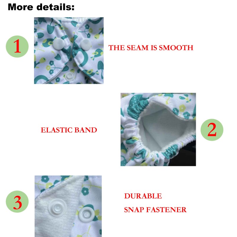 Cloth Diaper Manufacturer - Washable Reusable Adjustable Cartoon