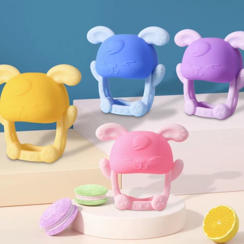 Baby Teething Mitten Factory - Food Grade Anti Dropping Wrist