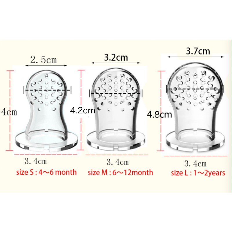 Baby Pacifier Manufacturer - Custom Bulk Rubber Fruit Feeder