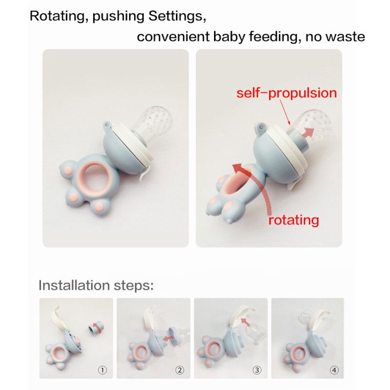 Baby Pacifier Feeder Manufacturer - New Food Grade Silicone Feeding