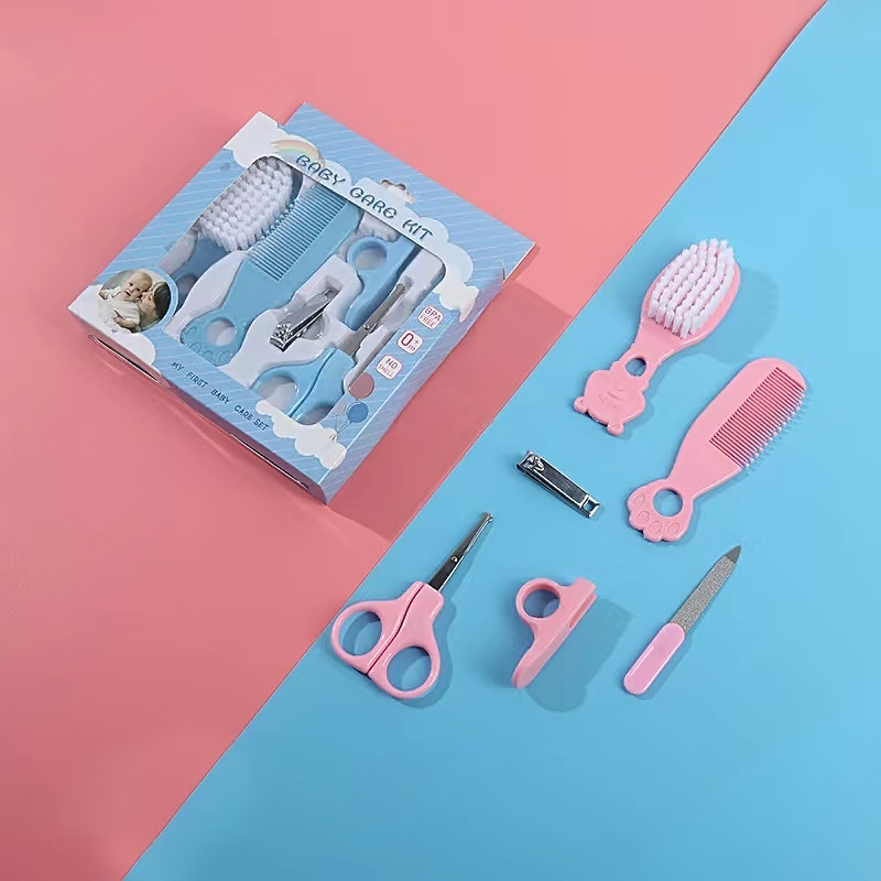 Baby Nail Care Set Manufacturer - 6 in 1 Newborn Hair Brush