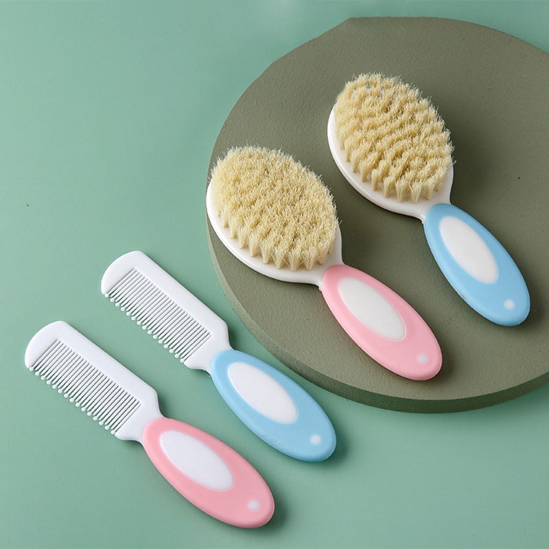 Baby Brush Set Manufacturer - Newborn Safe ABS Plastic Comb