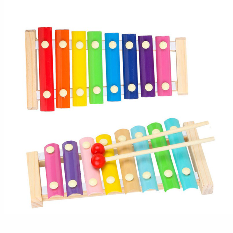 Xylophone Manufacturer - 8 Scales Wood Octave Percussion Instrument