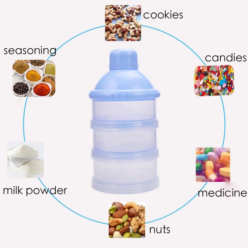 Baby Food Storage Box Manufacturer - 3-layer Cheap BPA Free