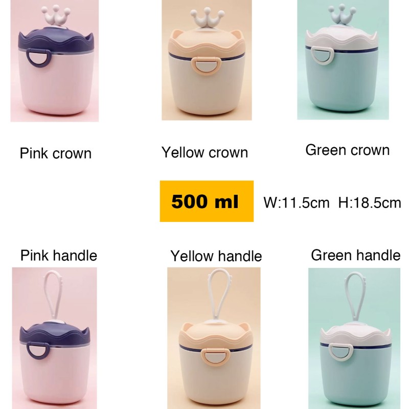 Baby Milk Dispenser Factory - Safety PP Crown Shape Functional