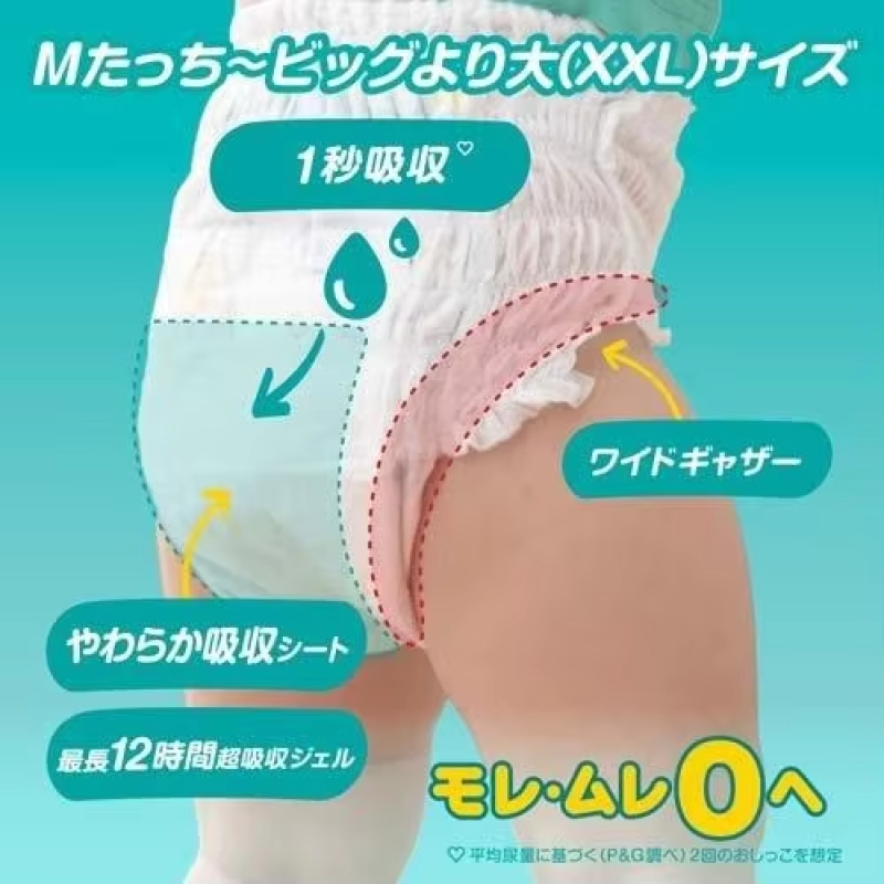 Baby Diapers Factory - Japan Pampers Premium L54