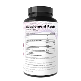 Hot Selling Collagen Women's Beauty Products Gluten-free High Quality Collagen Own Brand 1200mg