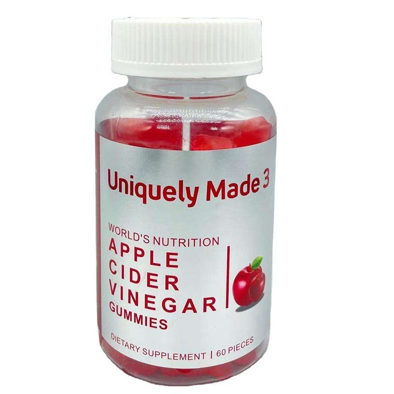 Private Label OEM Supply Apple Cider Vinegar Gummies Plant apple Cider Gummies