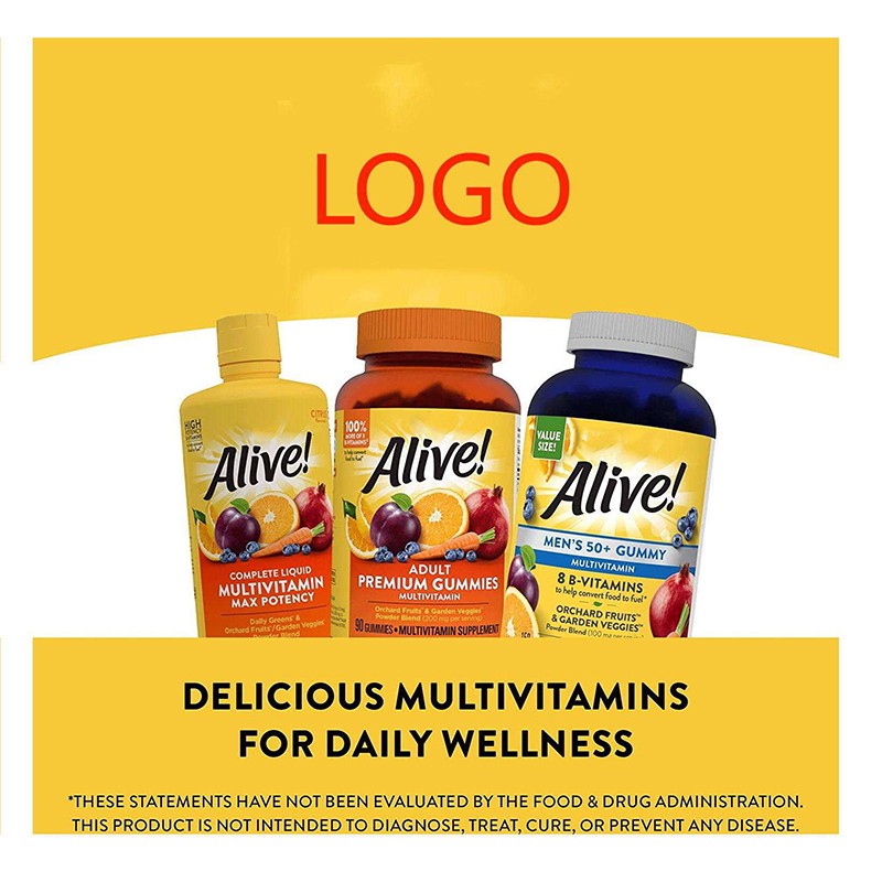 OEM Men Energy Multivitamin Supplement Supports Healthy Aging Supports Energy Multivitamin Tablets