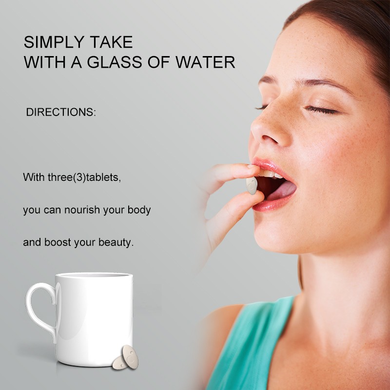 Hot Selling Collagen Women's Beauty Products Gluten-free High Quality Collagen Own Brand 1200mg