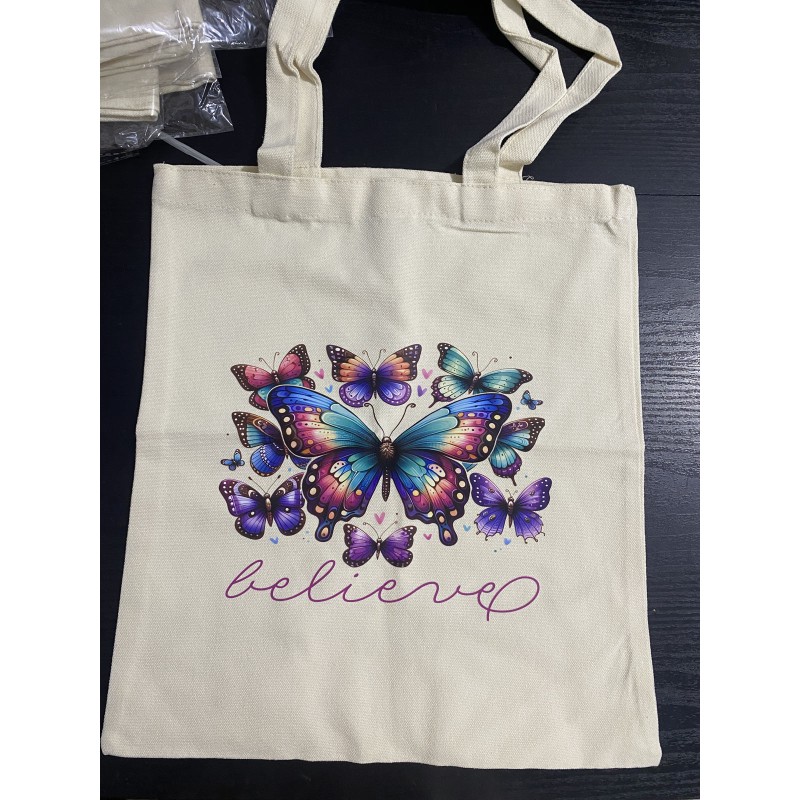 Shopping Bag Factory - Heat Transfer Cotton Butterfly