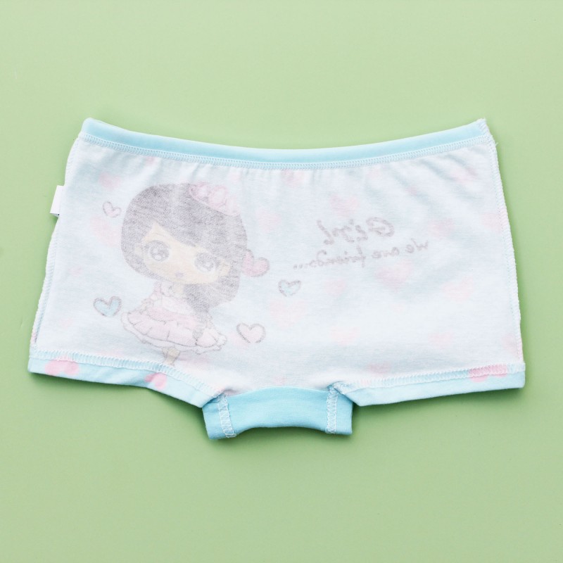 Girls Panties Manufacturer - Cartoon Boxer 4-Pack Soft