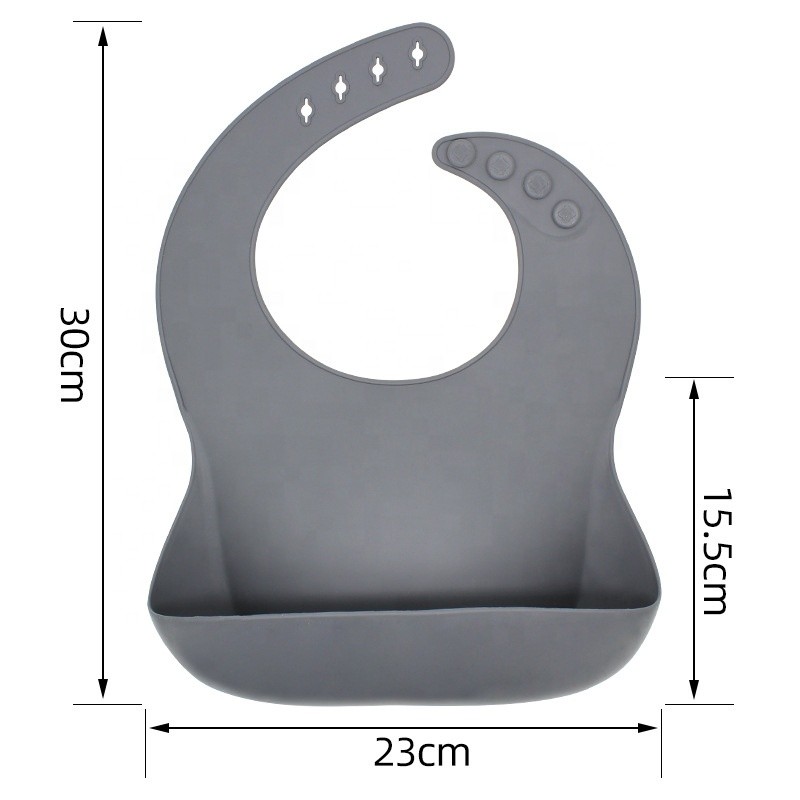 Baby Silicone Bibs Factory - Cross-Border Waterproof Children Bib