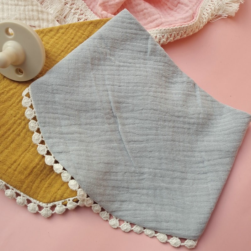 Muslin Bibs Factory - Europe Style Soft Cotton Tassels