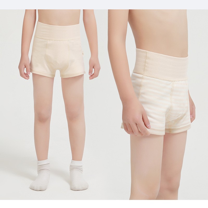 Girls Underwear Factory - High Waist Stripe Boy Shorts