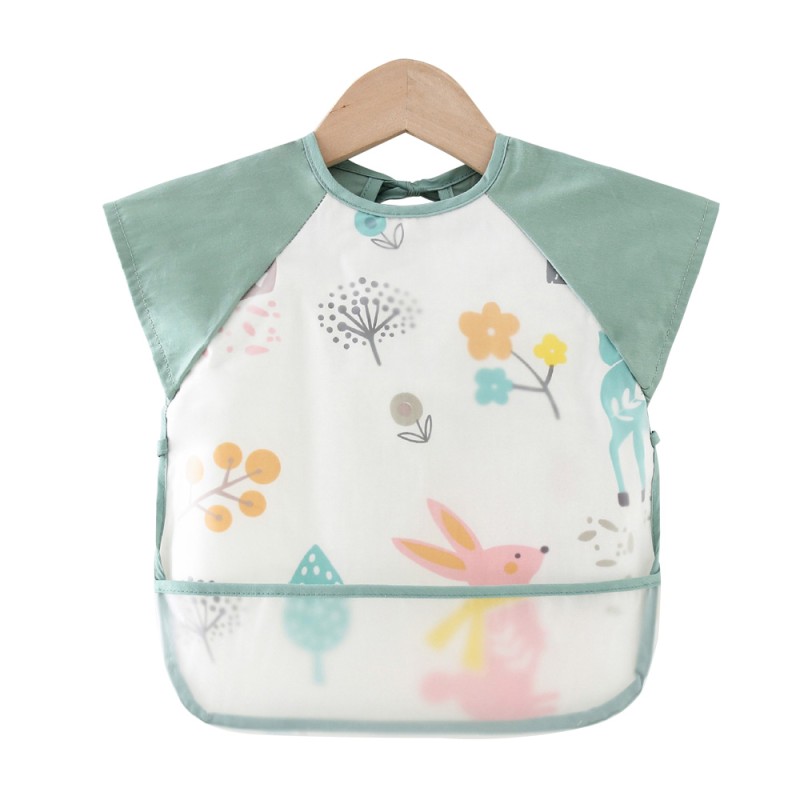 Kids Apron Bibs Manufacturer - Waterproof Bandana Short Sleeves