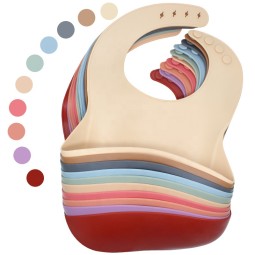 Baby Silicone Bibs Factory - Cross-Border Waterproof Children Bib