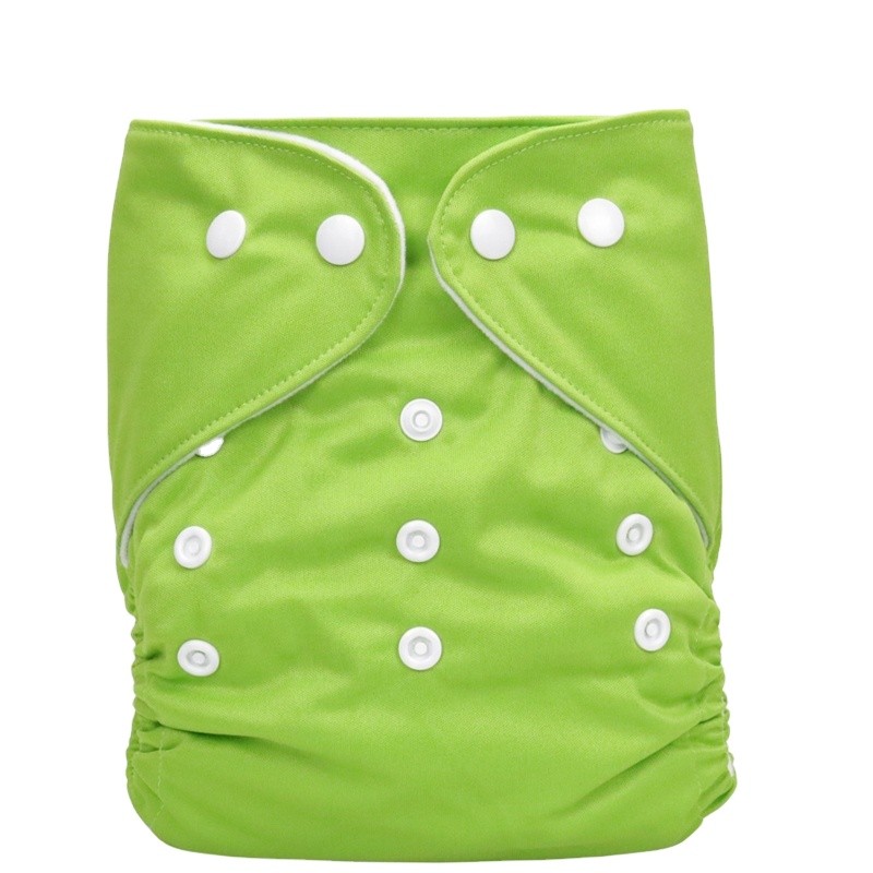 Cloth Diaper Manufacturer - Lokeystar Solid Brown Adjustable