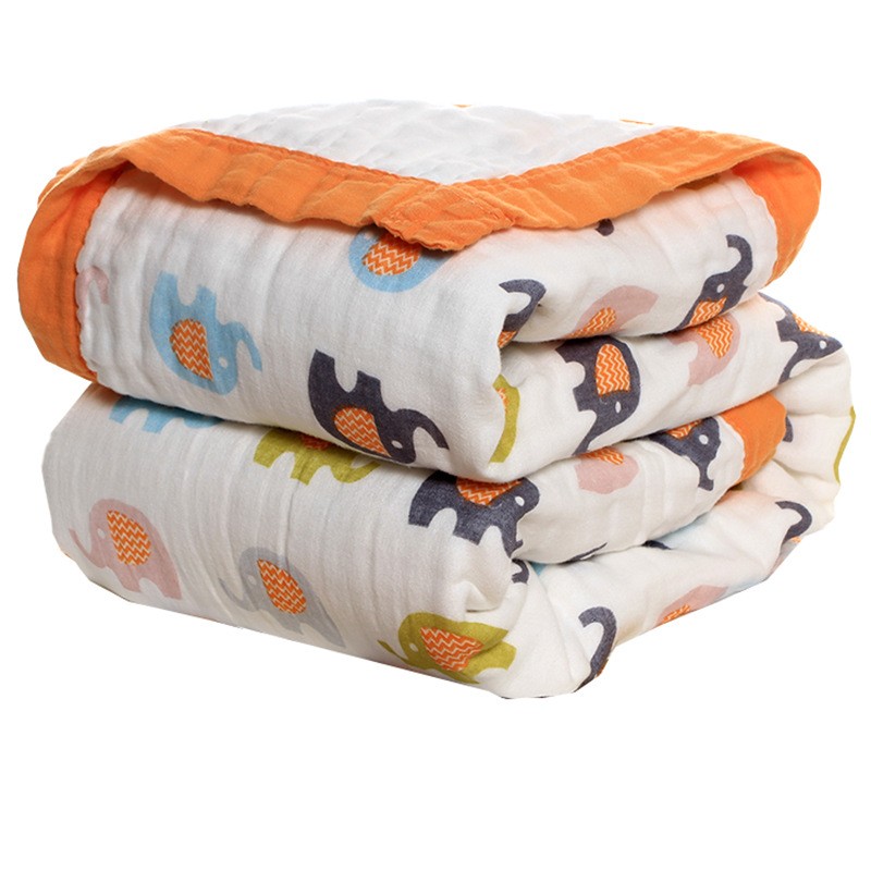 Swaddle Blankets Factory - 120x150cm Muslin Cartoon Cotton