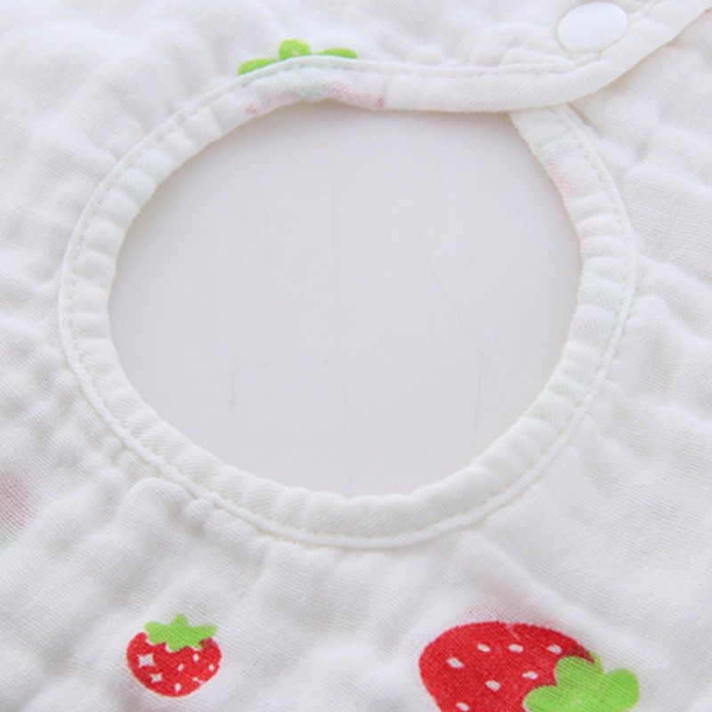 Baby Cotton Bibs Manufacturer - Flower Shape 8 Layers Muslin