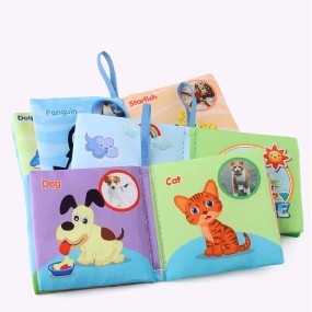 Baby Cloth Book Factory - Early Education Touch Feel