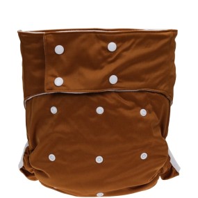 Cloth Diaper Nappies Factory - Lokeystar Brown Reusable Leakfree