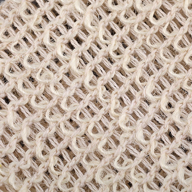 Soap Saver Factory - Cotton Linen Bathing Drawstring Sisal